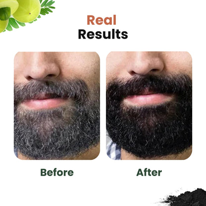 Herbal Hair & Beard Color | Black | 50g